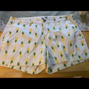 Old Navy Pineapple Shorts.